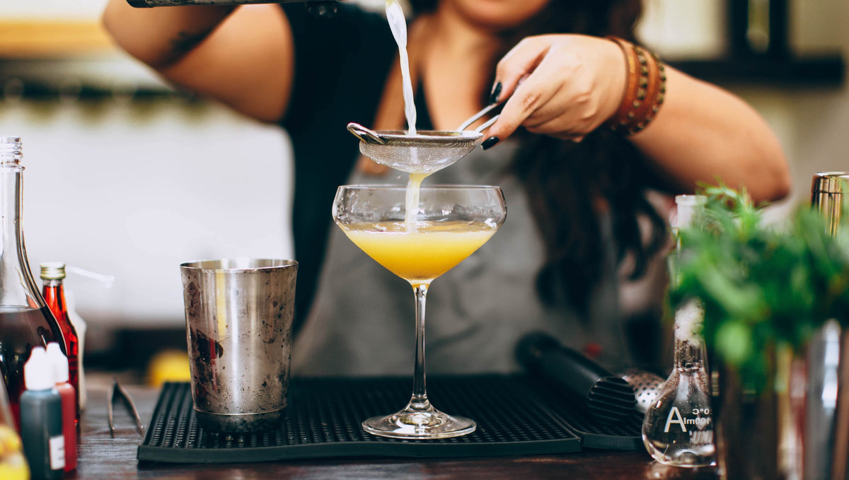 Event bartender for hire operating a cash bar at a private party